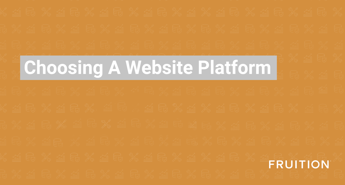 How To Choose A Website Platform